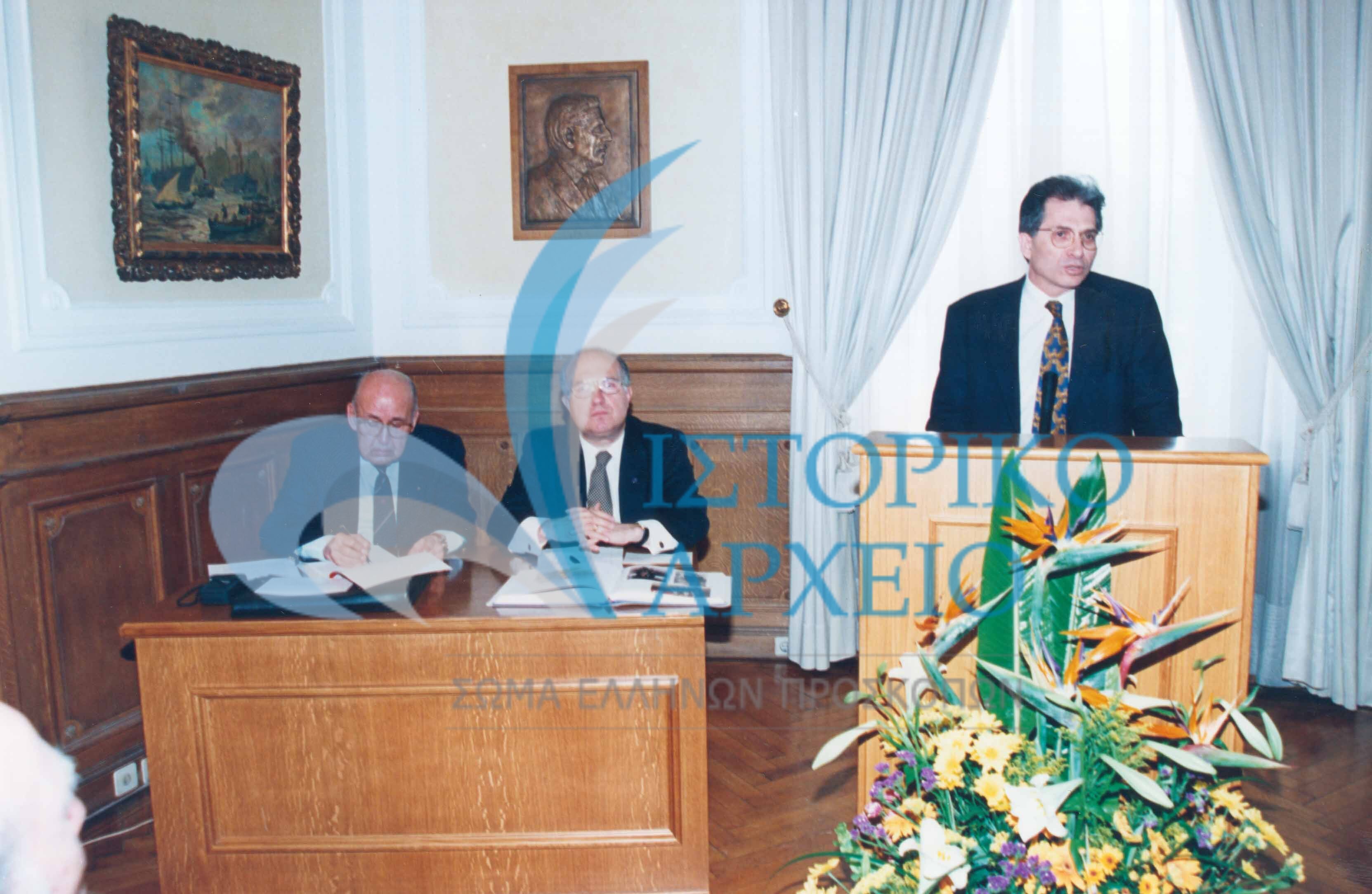 Ο Υφυπουργός Παιδείας & Θρησκευμάτων Ι. Ανθόπουλος προλογίζει το βιβλίο του Δ. Αλεξάτου 