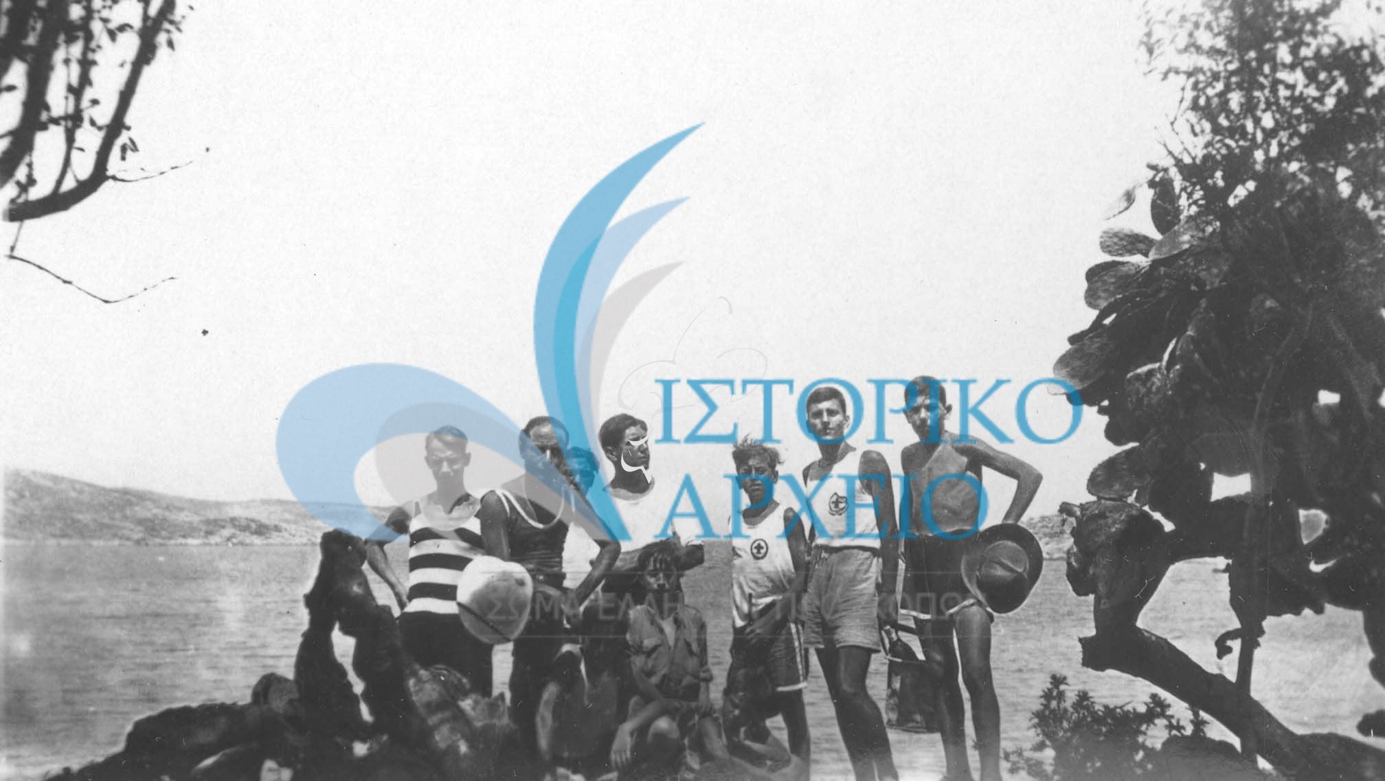 Η 2η Ομάδα Κέρκυρας σε εκδρομή στη Κασσιόπη το 1929