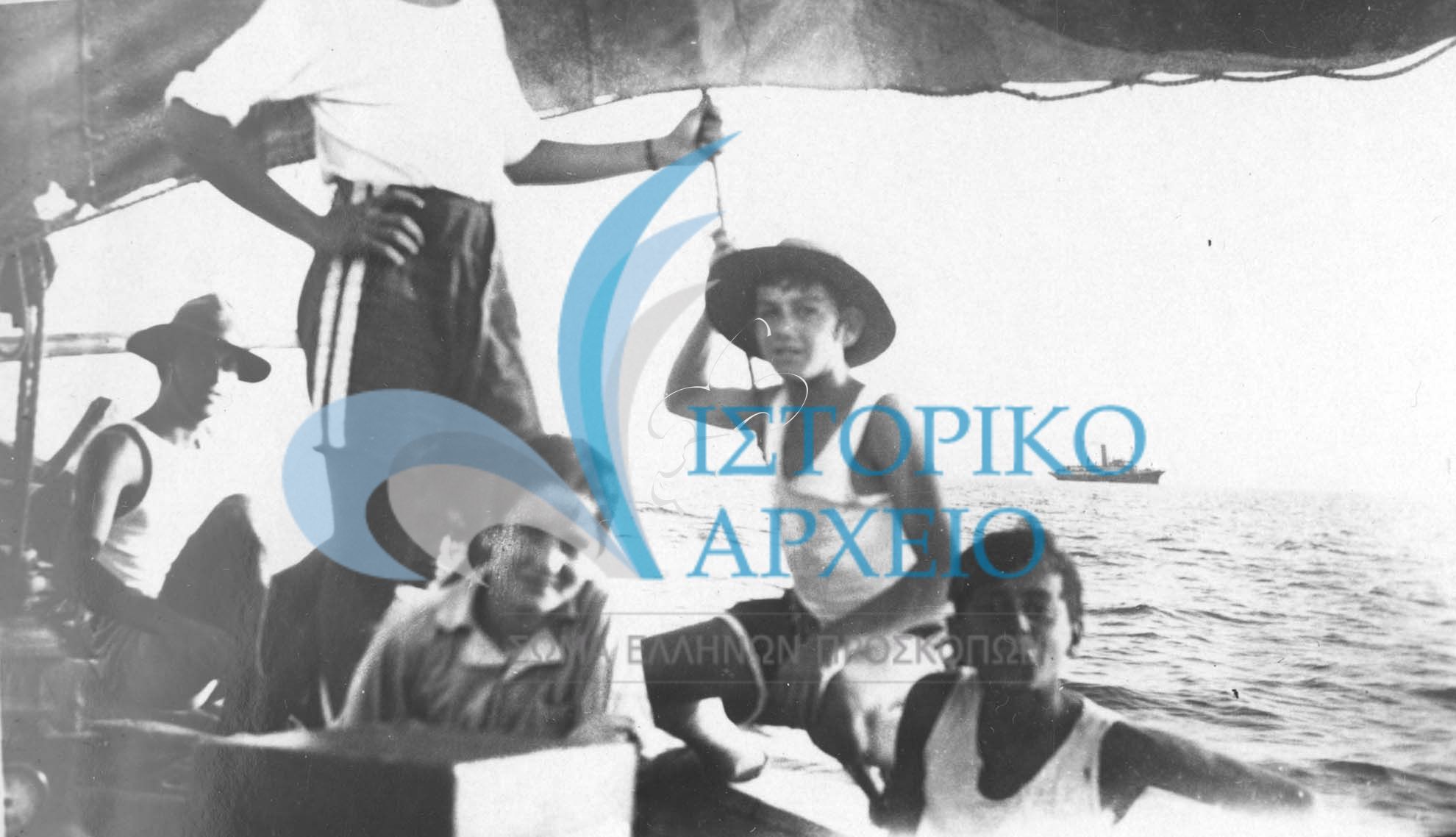 Η 2η Ομάδα Κέρκυρας σε εκδρομή στη Κασσίοπη το 1929.