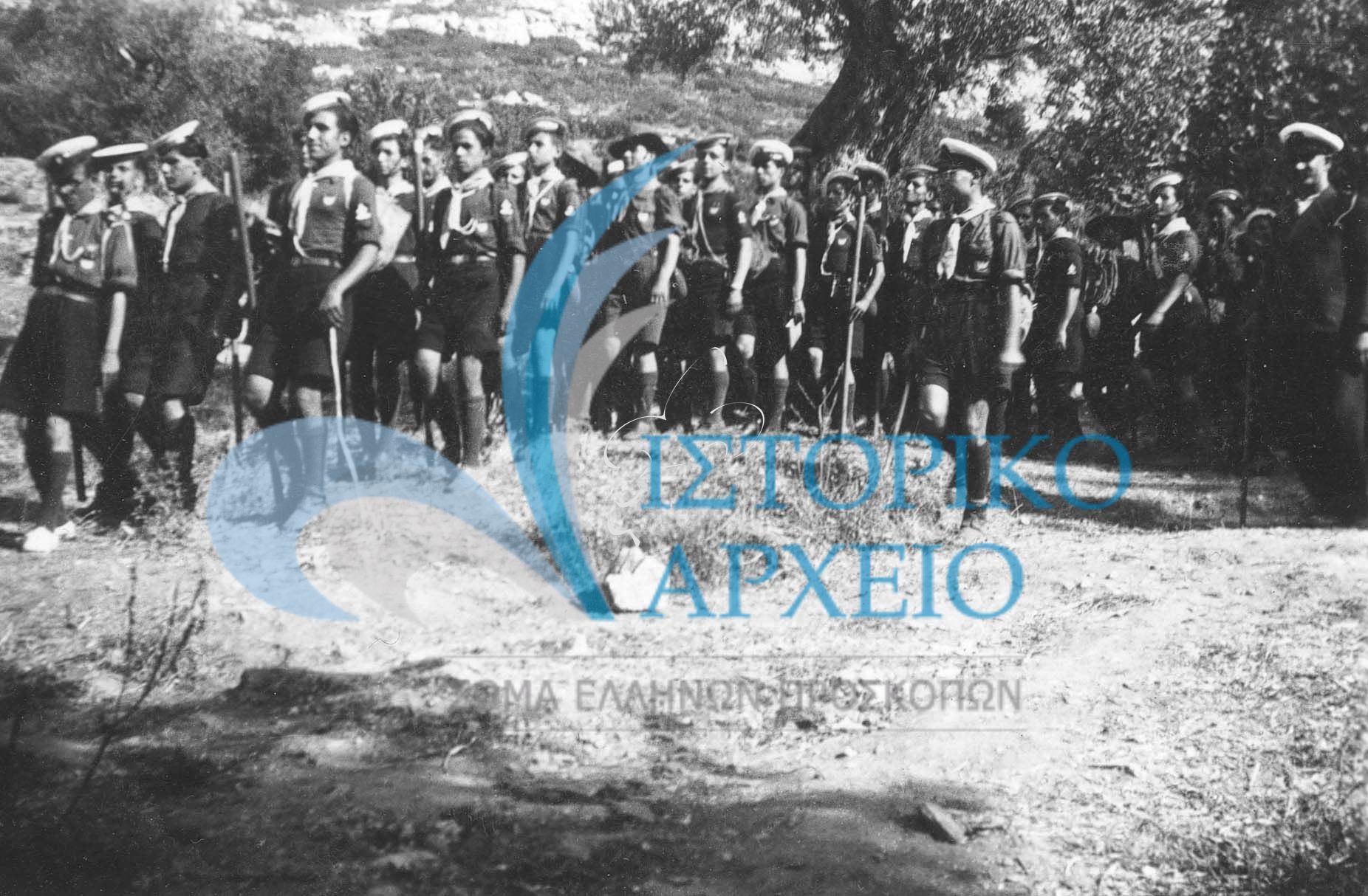 6η Περίοδος Σχολής Φοινίκων Πειραιάς Ιούλιος 1938 Αρχηγός Τηλ Γκαζιάνης Υπαρχηγοί Αντ Πρόκος, Π Δρίτσας