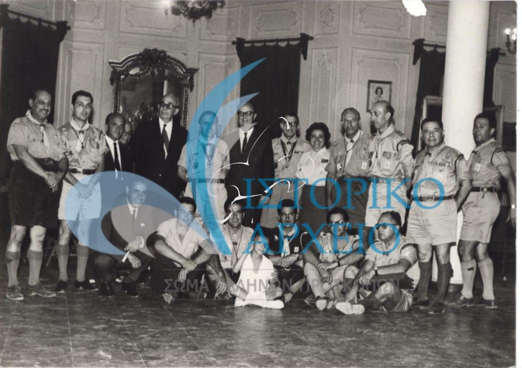 Πρόσκοποι στο Βόλο στα "Η`Πήλεια" - Πανελλήνιους Σκοπευτικούς Αγώνες το 1966. 