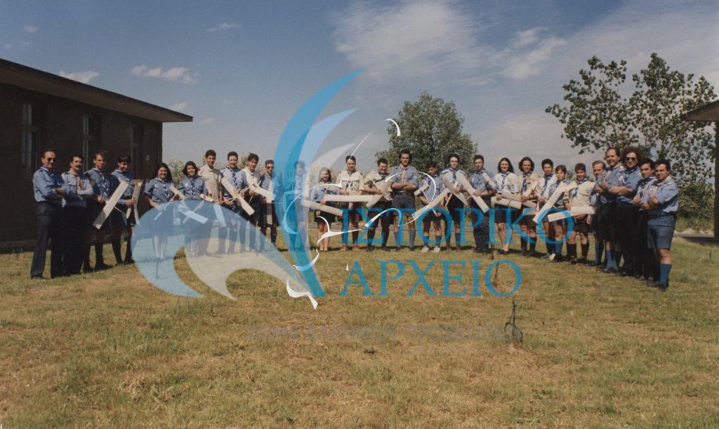Από την 8η Σχολή Προπαίδευσης Αεροπροσκόπων της ΕΠ Θεσσαλίας το 1995.