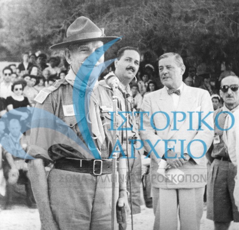 Ο Αντώνης Μπενάκης στην έναρξη του 1ο Πανελληνίου Τζάμπορη.