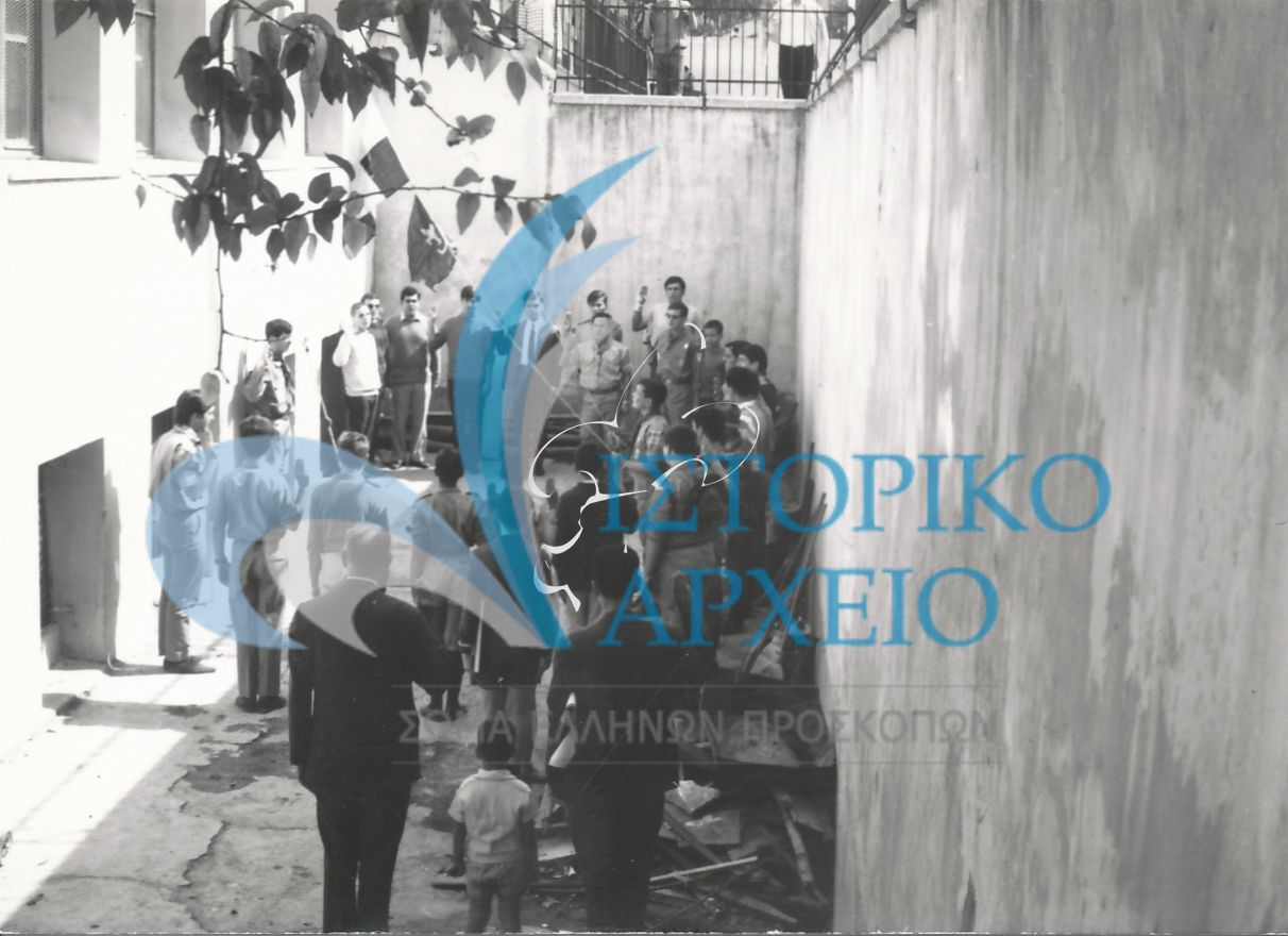 Η 3η Ομάδα Αθηνών στην εστία της το 1965.