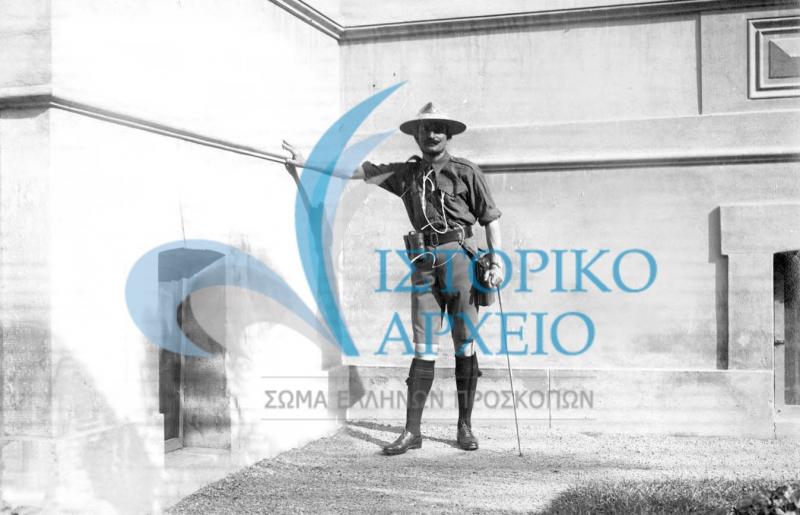 Ο Αντ. Μπενάκης στην Αλεξάνδρεια το 1914.