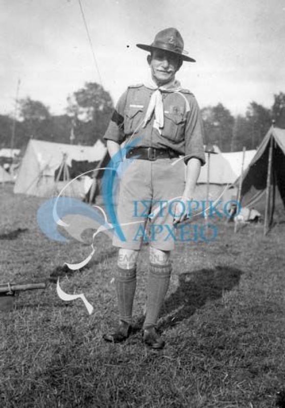 Φωτογραφίες από την ελληνική συμμετοχή στο 3ο Παγκόσμιο Προσκοπικό Τζάμπορη στο  Arrow Park του Birkenhead της Μεγάλης Βρετανίας το 1929.