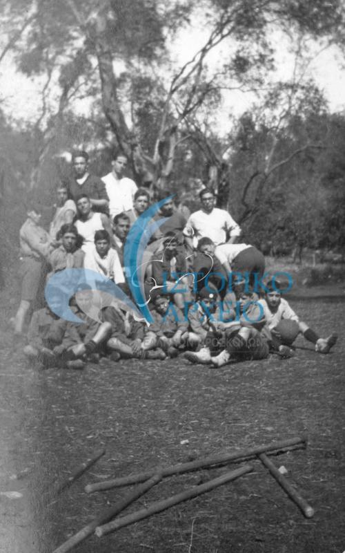Η 2η Ομάδα Προσκόπων Κέρκυρας σε εκδρομή στις Μπενίτσες στις 18 Μαρτίου του 1929