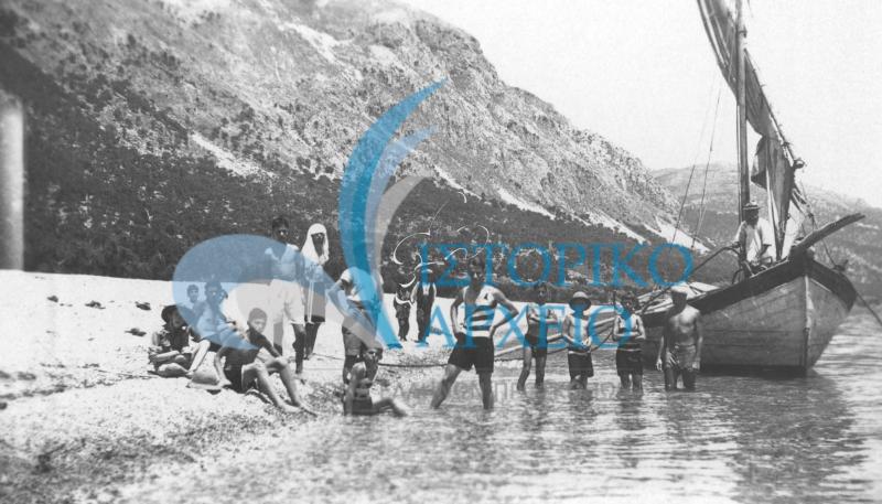 Η 2η Ομάδα προσκόπων Κέρκυρας σε εκδρομή στο Μπαρμπάτι από τις 27 μέχρι τις 29-8-1929