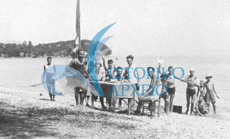 Η 2η Ομάδα Κέρκυρας σε εκδρομή στη Κασσίοπη το 1929