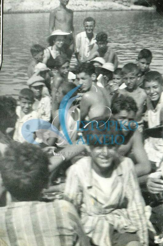 Η Αγέλη του 6ου Συστήματος Αθηνών το 1939 στην τελευταία κατασκήνωση στη Βάρκιζα