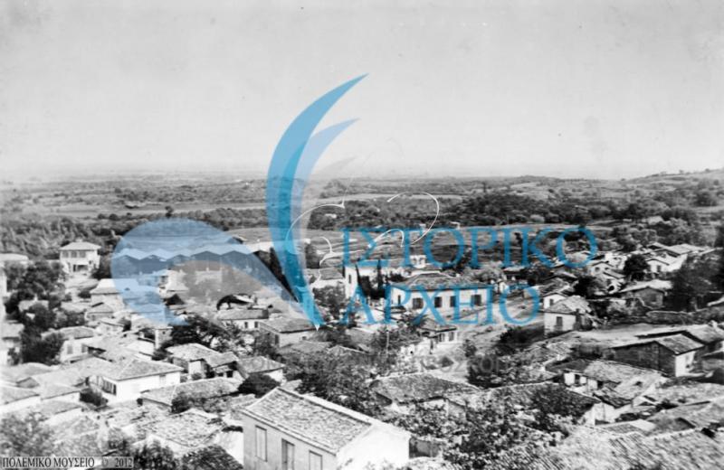 Πανοραμική άποψη της πόλης Σώκια κατά την περίοδο της μικρασιατικής εκστρατείας όπου σφαγιάστηκε ελληνική προσκοπική ομάδα.