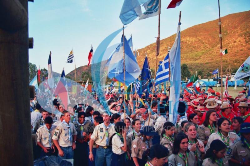 Φωτογραφίες από την συμμετοχή των Ελλήνων Προσκόπων στο 19ο Παγκόσμιο Προσκοπικό Τζάμπορη στην Χιλή το 1999.