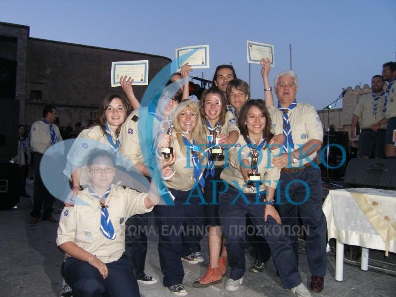Φωτογραφίες από τις δραστηριότητες της 25η Πανελλήνιας Ανιχνευτικής Πολιτιστικής Ενημέρωσης που έγινε στην πόλη της Ρόδου το 2009.