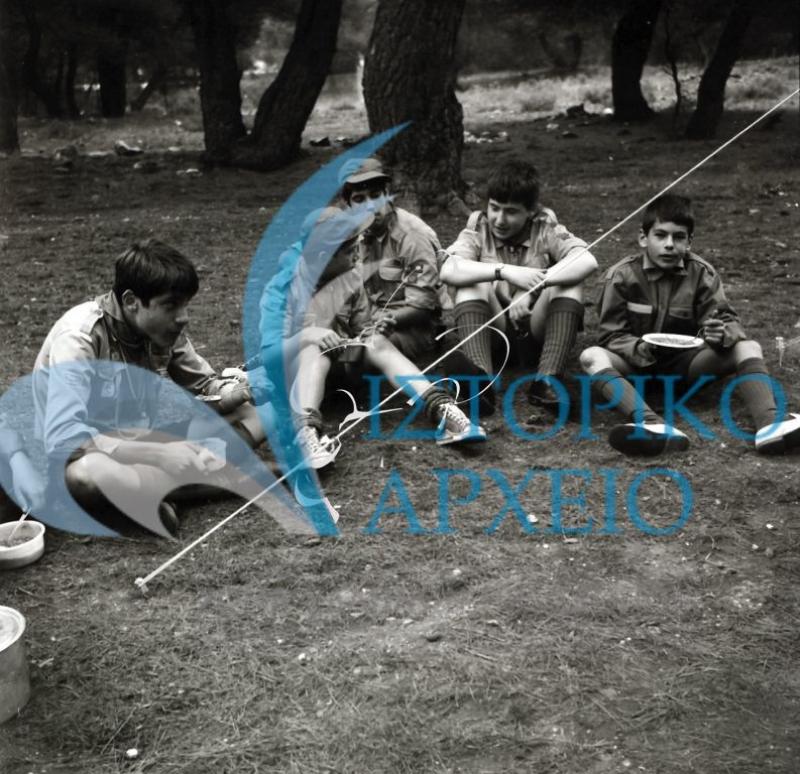 Δραστηριότητες των Ελλήνων Προσκόπων την δεκαετία του `70.