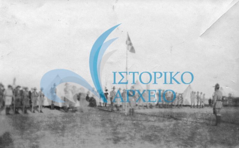 Ελληνικές προσκοπικές ομάδες σε εκδρομή στο Πορτ Σάιδ τη δεκαετία του `20.