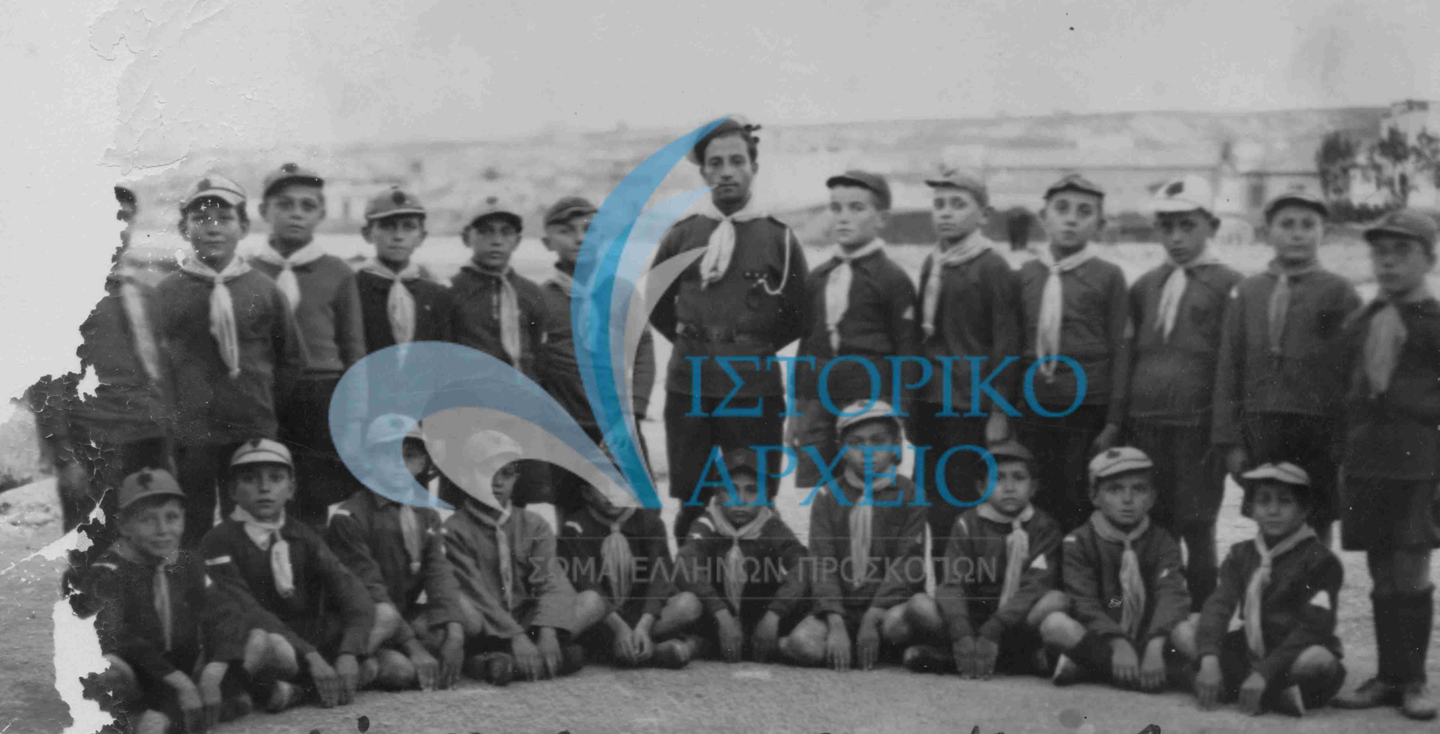 Η 1η Αγέλη Λυκοπούλων Κορίνθου το 1937.