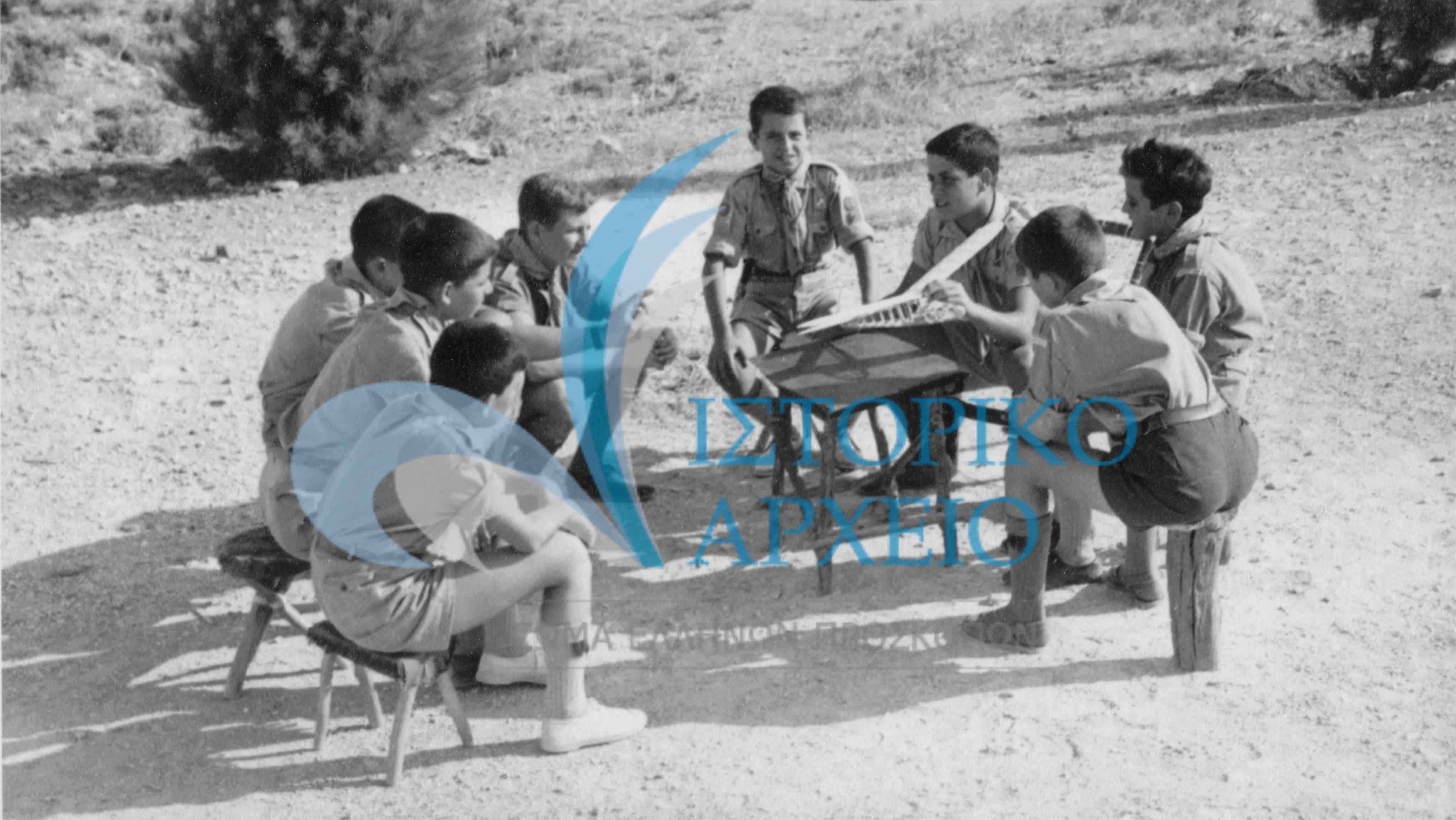 Δράση επίδειξης αερομοντέλων κατά τη διάρκεια εκδρομής της 4ης Ομάδας Ηλιούπολης.