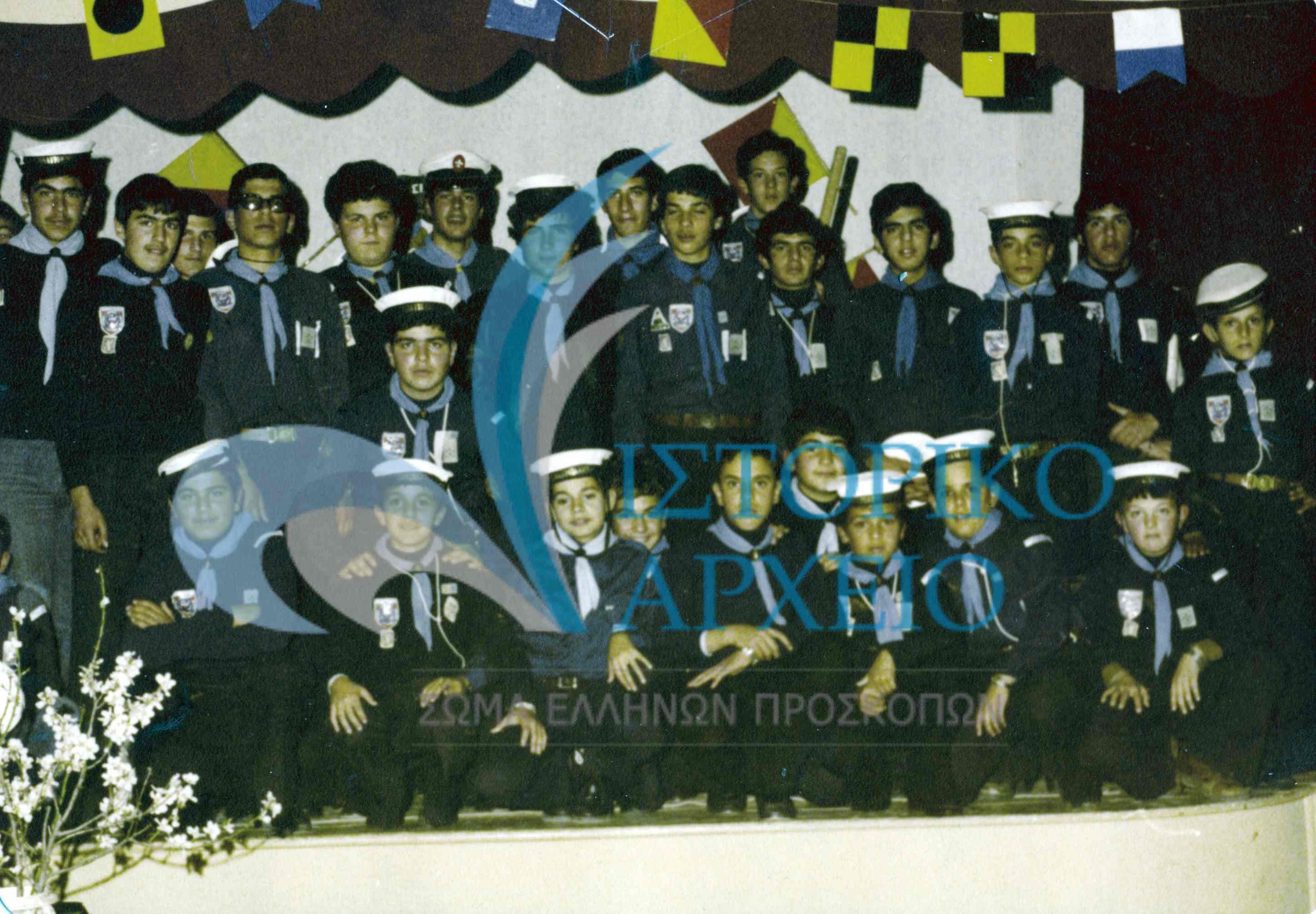 Οι Ναυτοπρόσκοποι της Βροντάδου Χίου.