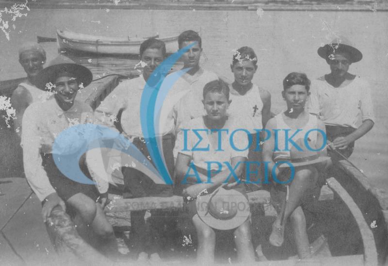 Η 1η Ομάδα Καϊρου στην 7η θερινή κατασκήνωση στο Πορτ Φουάντ το 1927.