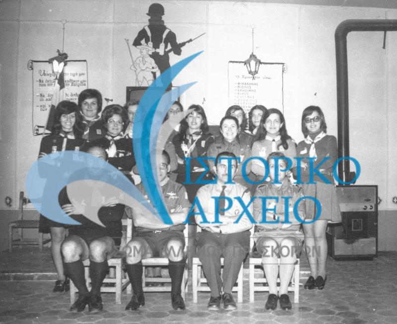 Από την συνάντηση Θηλέων Βαθμοφόρων της ΠΕ Μαγνησίας. Διακρίνονται: Απ. Χατζησταμούλης, Αν. ΤΕ Πηλίου, Ιωαν. Μπαμπασάκης Έφορος Εκπαίδευσης ΠΕ Μαγνησίας, Ν. Στέφος ΠΕ Μαγνησίας, και Τσούκας Αν. ΠΕ Μαγνησίας